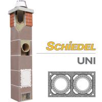 Schiedel UNI двухходовой дымоход без вентиляции 200/200 мм 4 метра