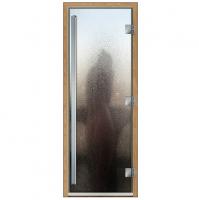 Дверь для бани и сауны Престиж с фотопечатью А012