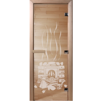 Дверь Doorwood Банька прозрачное