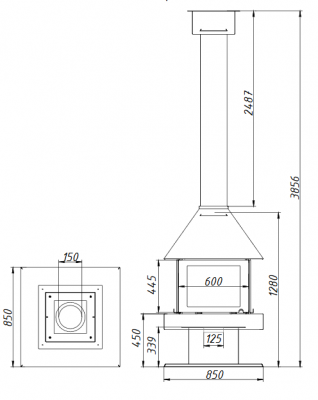 Эклипс островной 4D R 181(черный)