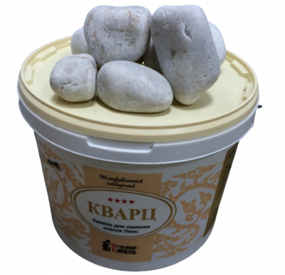 Белый КВАРЦ (ведро 10кг)