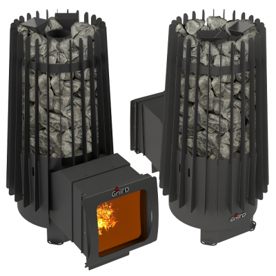 Печь для бани Cometa 240 Vega(Комета Вега) Long Window Max Grill`D