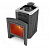 Печь для бани TMF Гейзер Мини 2017 Carbon Витра антрацит с теплообменником