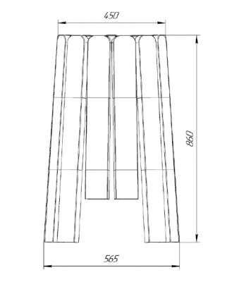 Комплект облицовки Stone для Cometa Vega 240 Short/Long Window Max (Серпентинит)